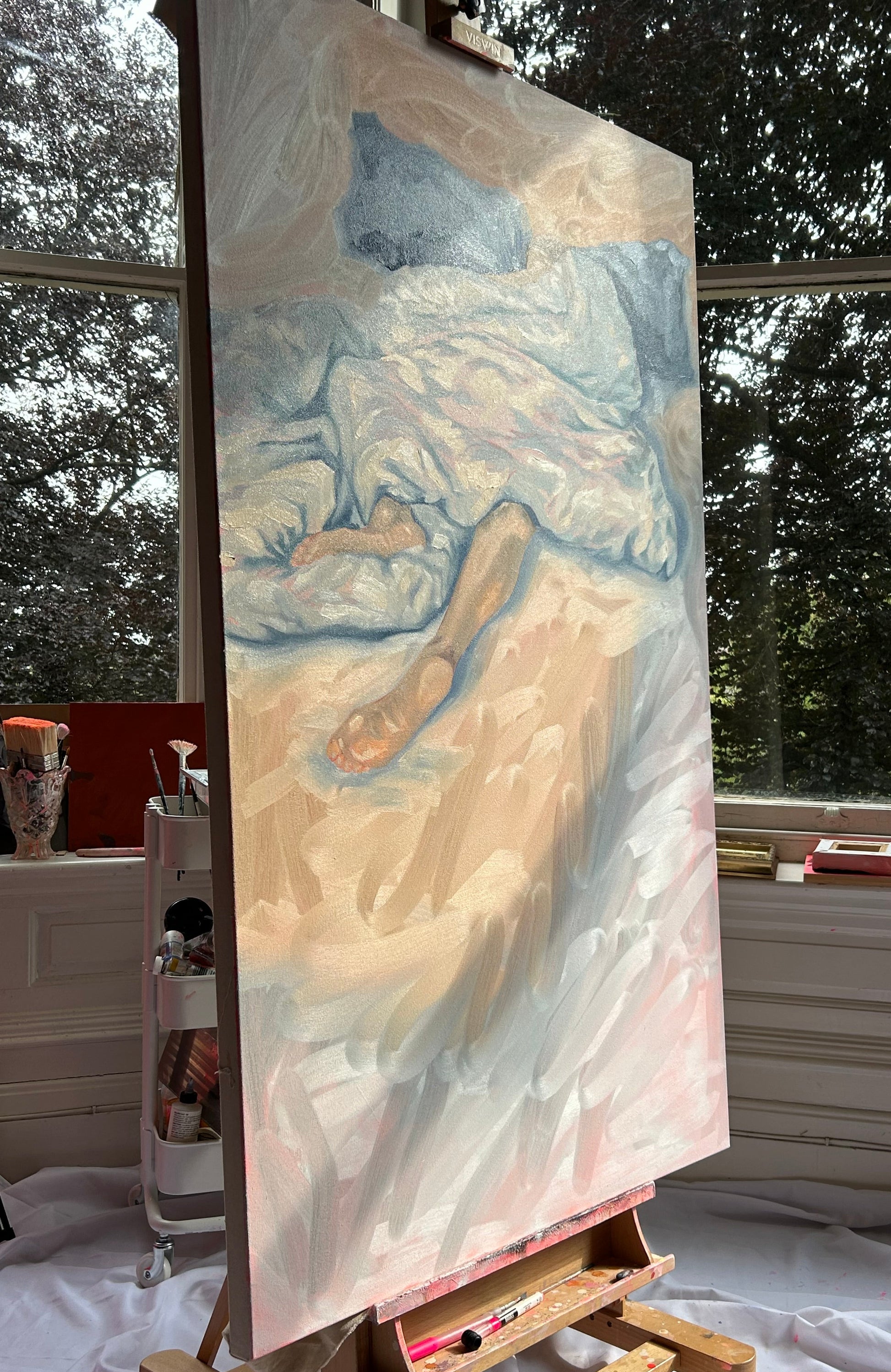 Painting by Alina Ludviga